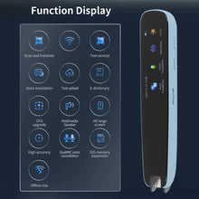 Load image into Gallery viewer, Intelligent Translation Pen Scanner Translation Pen Portable Voice Translation Device Translation Scanning Pen